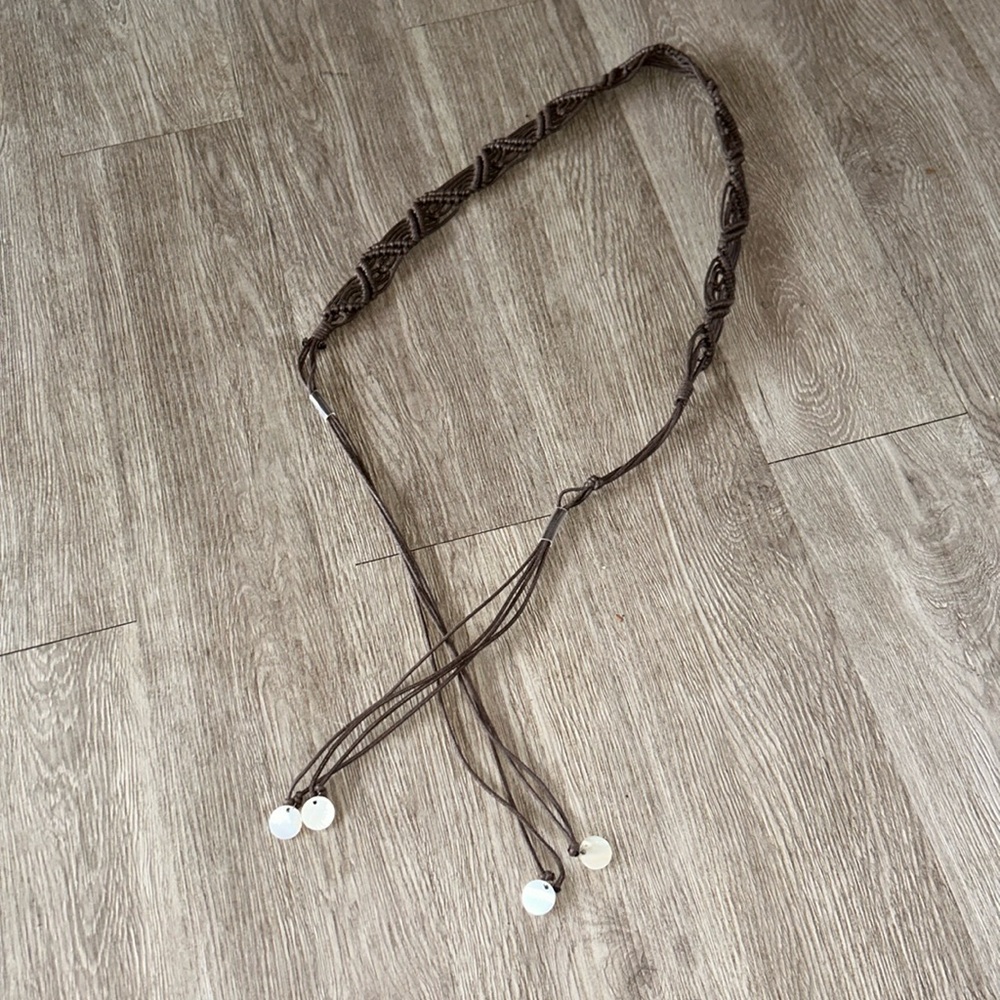 Braided shell belt - Picture 5 of 5